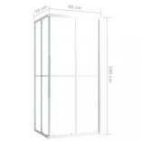 ESG zuhanykabin 90 x 70 x 180 cm