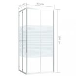 ESG zuhanykabin 90 x 70 x 180 cm