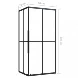 ESG zuhanykabin 90 x 70 x 180 cm