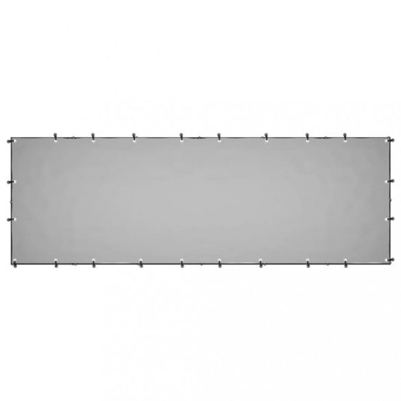 fekete acél kutyakennel 330 x 110 x 110 cm