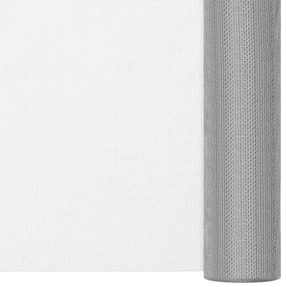 ezüstszínű rozsdamentes acélháló 112 x 500 cm