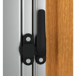 barna horganyzott acél kerti fészer 118,5 x 97 x 209,5 cm