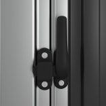 antracitszürke horganyzott acél kerti fészer 180,5x97x209,5 cm