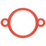 bójaszett piros és fehér lánccal 10 méter