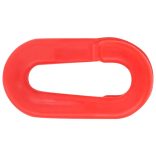 lánctartóoszlop-szett 10 m-es műanyag lánccal