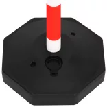 lánctartóoszlop-szett 10 m-es műanyag lánccal