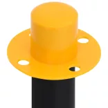 lánctartóoszlop-szett 10 m-es műanyag lánccal