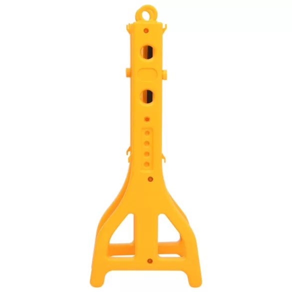 sárga és fekete összecsukható közlekedési akadály 250 x 38 x 96 cm