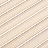 4 db tömör fenyőfa lamellás szekrényajtó 39,5 x 39,4 cm