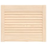 tömör fenyőfa lamellás szekrényajtó 39,5 x 49,4 cm