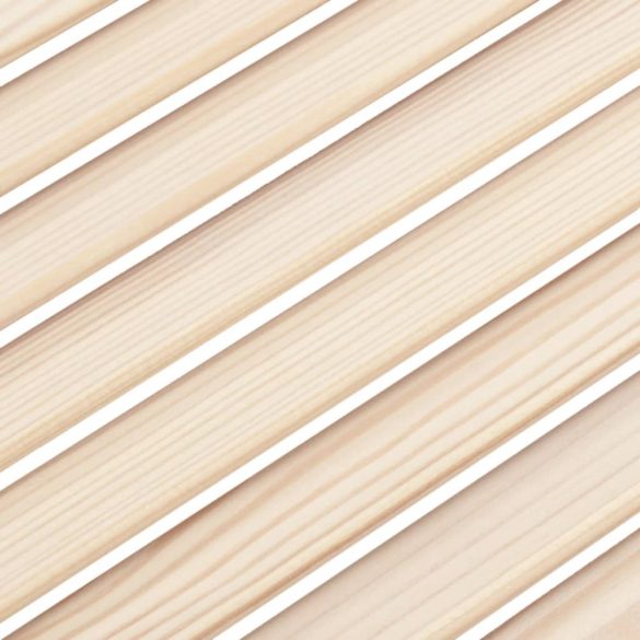 tömör fenyőfa lamellás szekrényajtó 39,5 x 49,4 cm