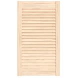 tömör fenyőfa lamellás szekrényajtó 69 x 39,4 cm