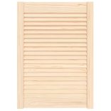 tömör fenyőfa lamellás szekrényajtó 69 x 49,4 cm