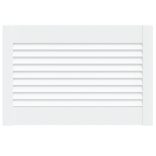 fehér tömör fenyőfa lamellás szekrényajtó 39,5 x 59,4 cm