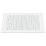 2 db fehér tömör fenyőfa lamellás szekrényajtó 69 x 39,4 cm