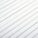 4 db fehér tömör fenyőfa lamellás szekrényajtó 69 x 49,4 cm