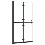 átlátszó ESG üveg összecsukható zuhanyfal 70 x 190 cm