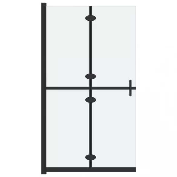 ESG tejüveg összecsukható zuhanyfal 120 x 190 cm