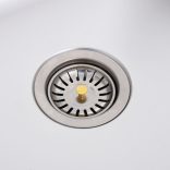 kétmedencés rozsdamentes acél kempingmosogató