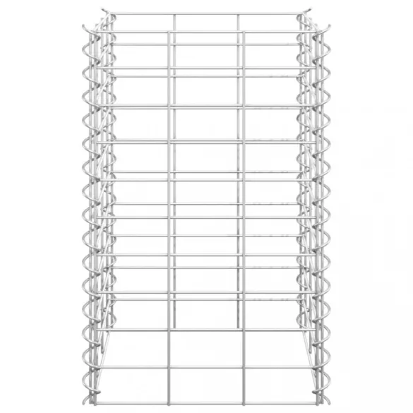 3 db vas gabion magaságyás 30 x 30 x 50 cm