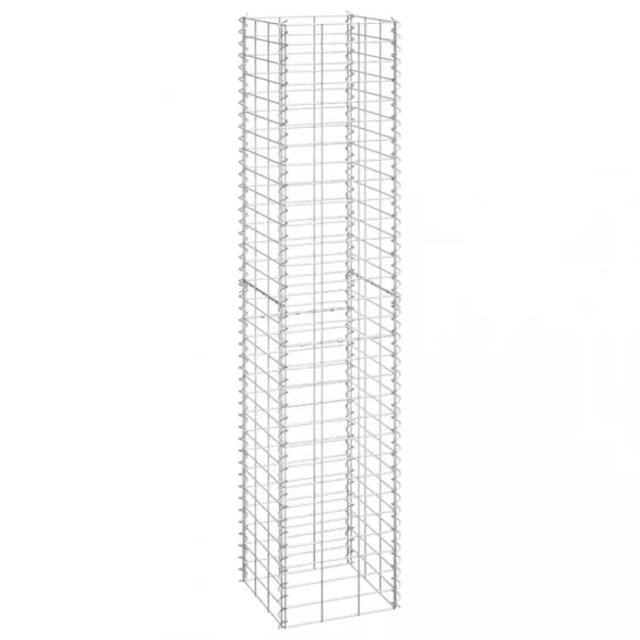 3 db vas gabion magaságyás 30 x 30 x 150 cm