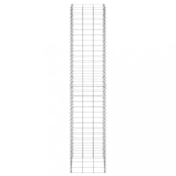 3 db vas gabion magaságyás 30 x 30 x 150 cm