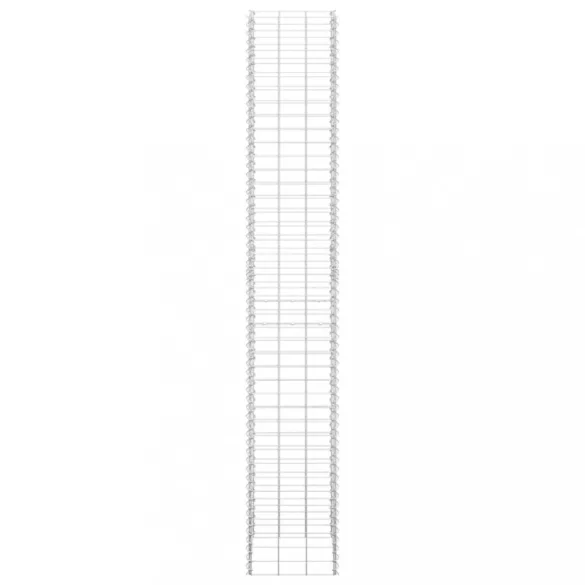 3 db vas gabion magaságyás 30 x 30 x 200 cm