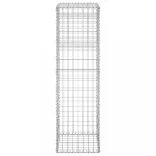 vas gabionkosaras oszlop 40 x 40 x 140 cm