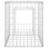 vas gabionkosaras oszlop 50 x 50 x 60 cm