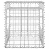 vas gabionkosaras oszlop 50 x 50 x 60 cm