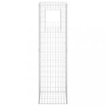 vas gabionkosaras oszlop 50 x 50 x 180 cm