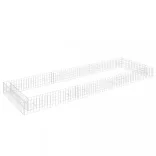 horganyzott acél gabion magaságyás 300 x 100 x 20 cm