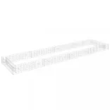 horganyzott acél gabion magaságyás 400 x 100 x 20 cm