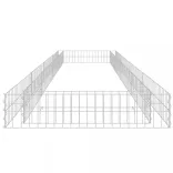 horganyzott acél gabion magaságyás 400 x 100 x 20 cm