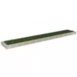 horganyzott acél gabion magaságyás 600 x 100 x 20 cm