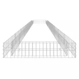 horganyzott acél gabion magaságyás 800 x 100 x 20 cm