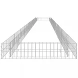 horganyzott acél gabion magaságyás 1000 x 100 x 20 cm