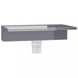 akril vízeséskifolyó RGB LED-ekkel 30 cm