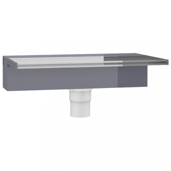 akril vízeséskifolyó RGB LED-ekkel 30 cm