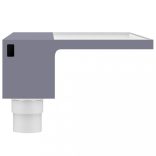 akril vízeséskifolyó RGB LED-ekkel 30 cm