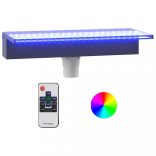 akril vízeséskifolyó RGB LED-ekkel 45 cm