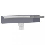 akril vízeséskifolyó RGB LED-ekkel 45 cm