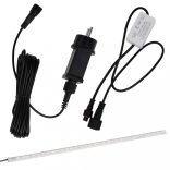 akril vízeséskifolyó RGB LED-ekkel 45 cm