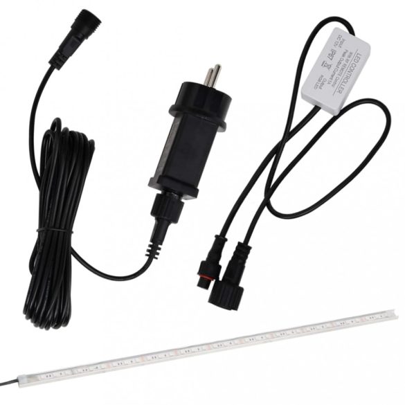 akril vízeséskifolyó RGB LED-ekkel 45 cm