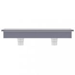 akril vízeséskifolyó RGB LED-ekkel 60 cm