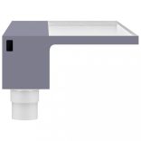 akril vízeséskifolyó RGB LED-ekkel 60 cm