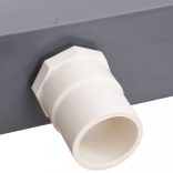 akril vízeséskifolyó RGB LED-ekkel 60 cm