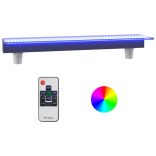 akril vízeséskifolyó RGB LED-ekkel 90 cm