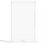 akril medenceszökőkút RGB LED-ekkel 51 cm