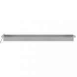 rozsdamentes acél vízeséskifolyó RGB LED-ekkel 90 cm